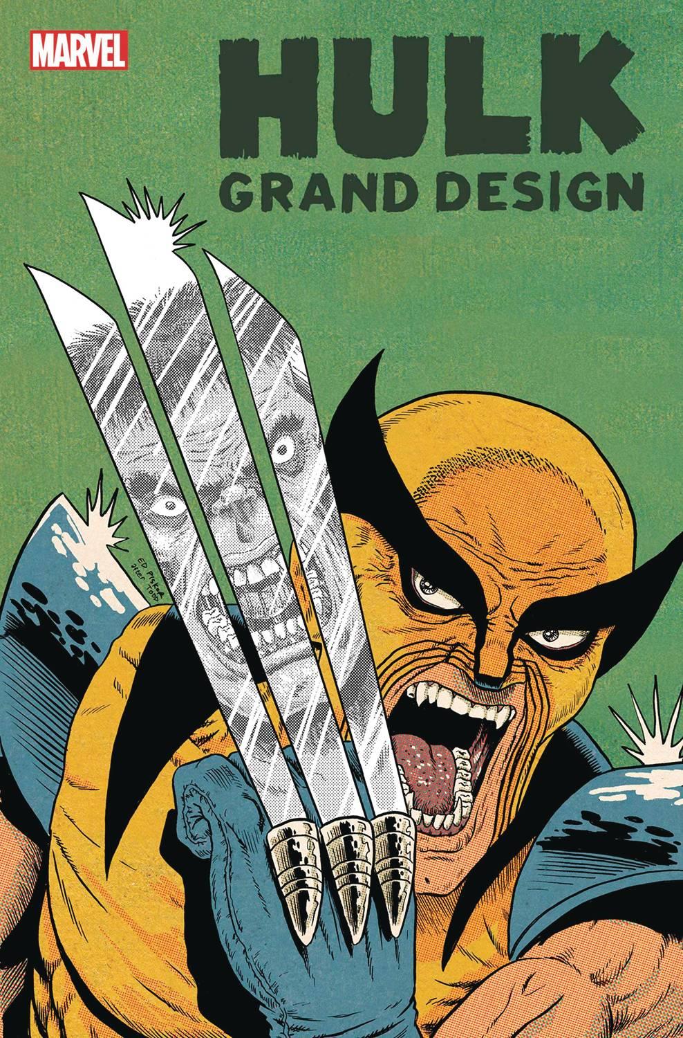 Hulk Grand Design Monster #1 Piskor Var (Piskor Var) Marvel Prh Comic Book 2022