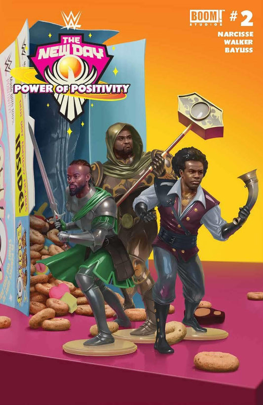 Wwe New Day Power Of Positivity #2 (of 2) Cvr B Rahzzah Boom! Studios Comic Book