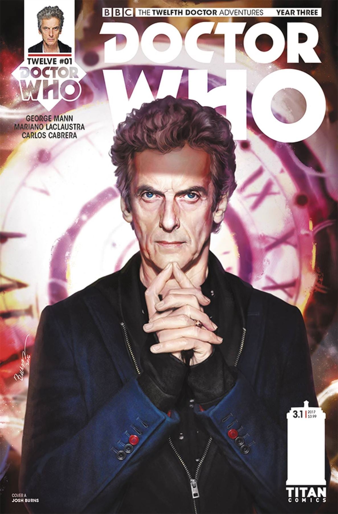 Doctor Who 12th Year Three #1 Cvr A Burns (Cvr A Burns) Titan Comics Comic Book