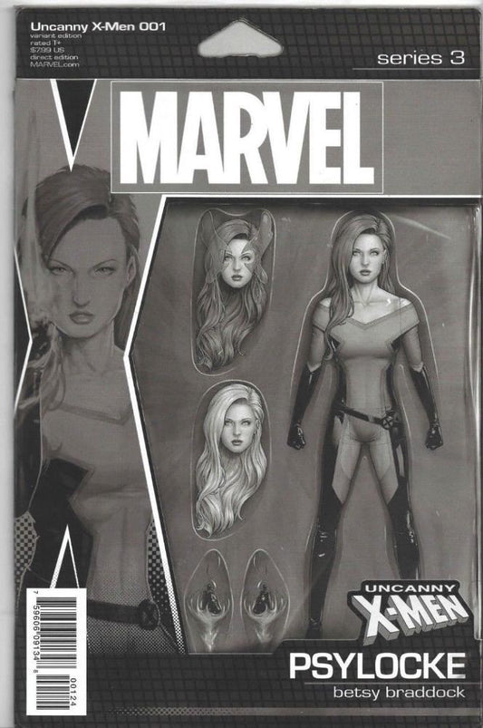 Uncanny X-Men #1 Christopher Action Figure Party Sketch Var Marvel Comics Comic Book