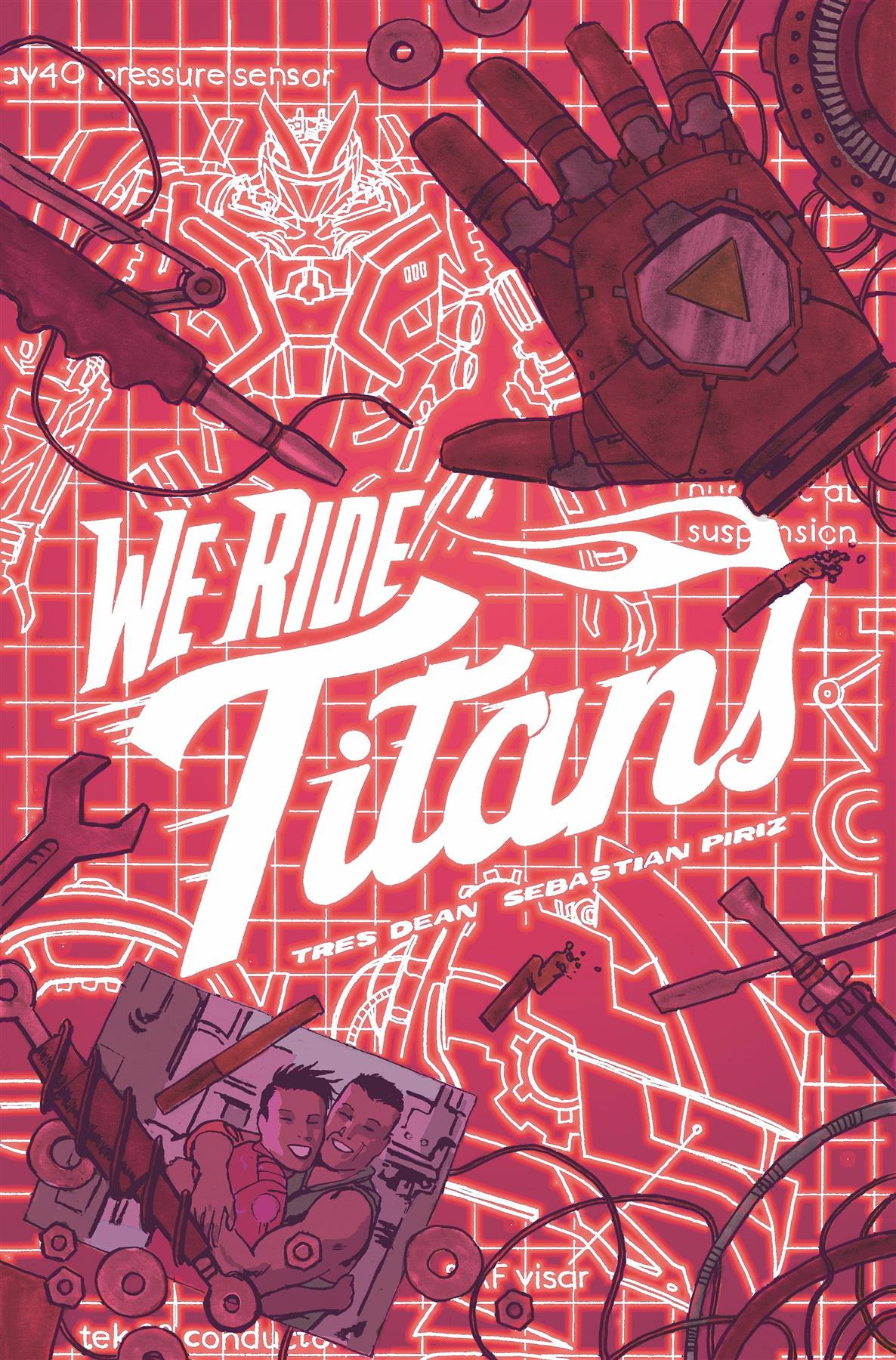 We Ride Titans #2 Cvr B Hixson Vault Comics Comic Book