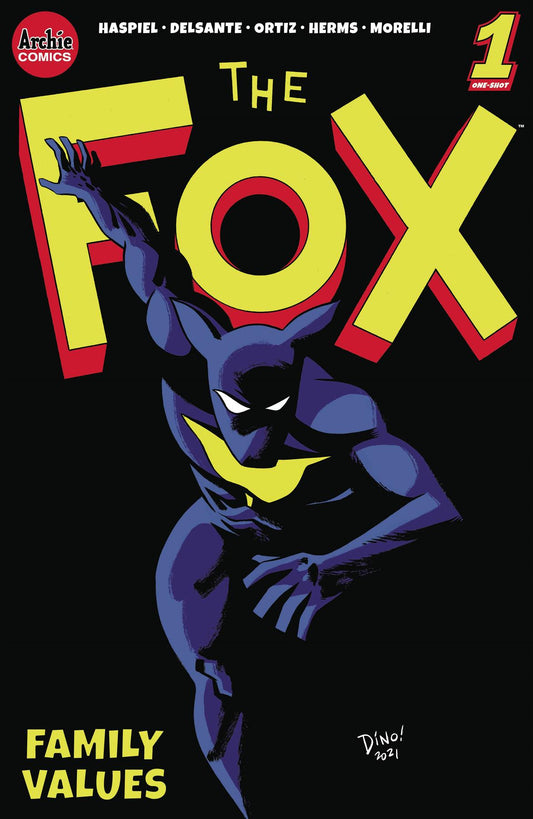 Fox Family Values Oneshot Cvr A Haspiel Archie Comic Publications Comic Book