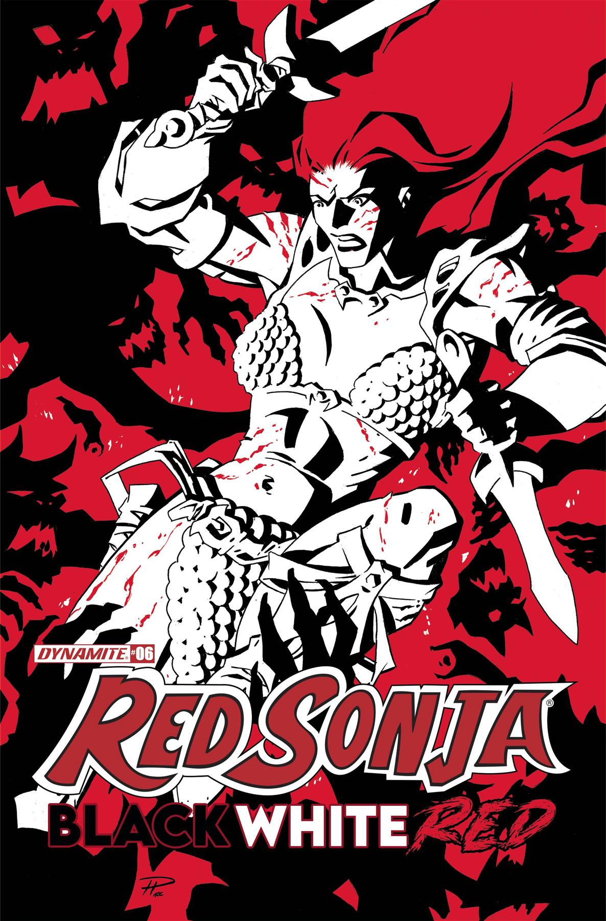 Red Sonja Black White Red #7 Cvr A Hester Dynamite Comic Book
