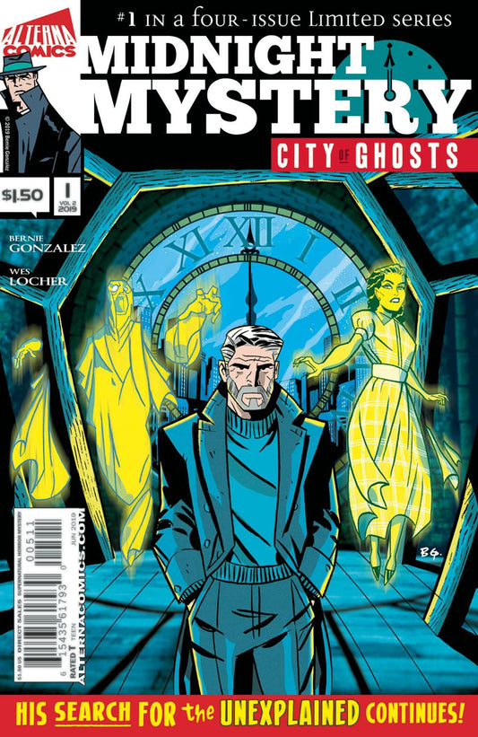 Midnight Mystery Vol 2 City Of Ghosts #1 Alterna Comics Comic Book