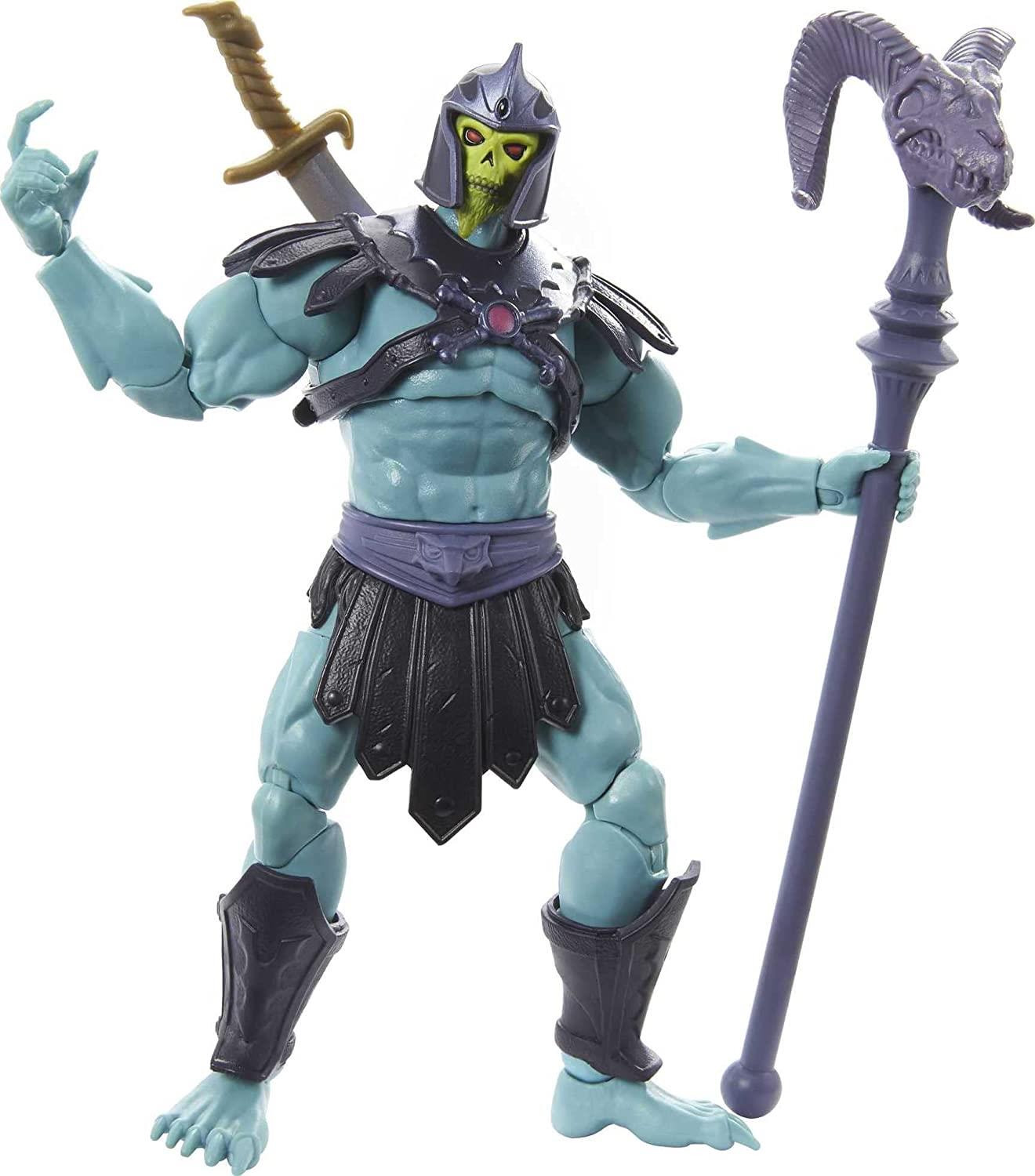 Motu Revelation Barbarian Skeletor Action Figure