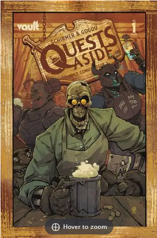 Quests Aside #1 Cvr B Gooden (Cvr B Gooden) Vault Comics Comic Book 2022