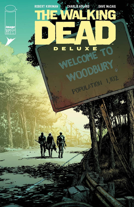 Walking Dead Dlx #27 Cvr A Finch & Mccaig (mr) Image Comics Comic Book