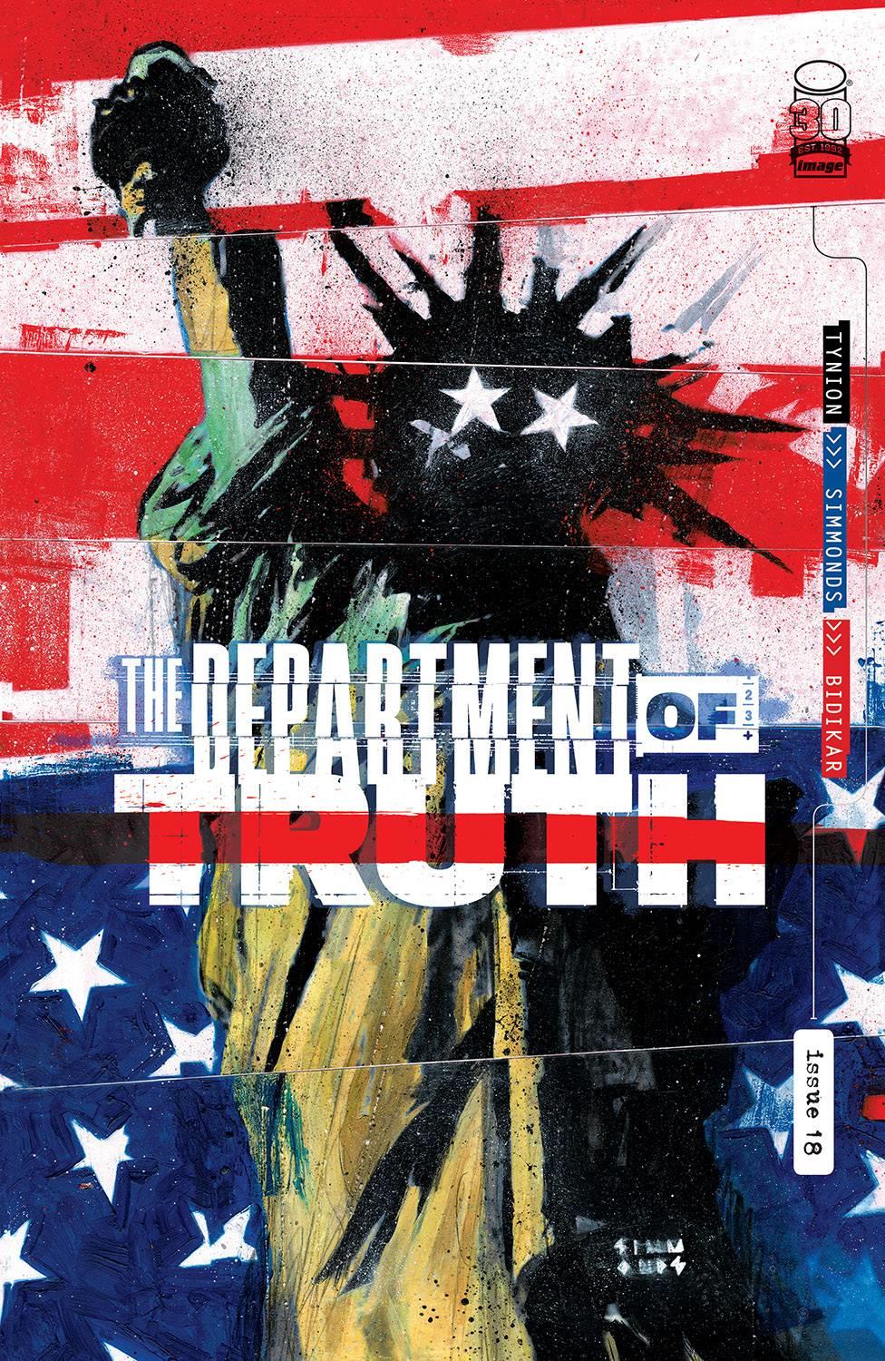 Department Of Truth #18 Cvr A Simmonds (mr) Image Comics Comic Book