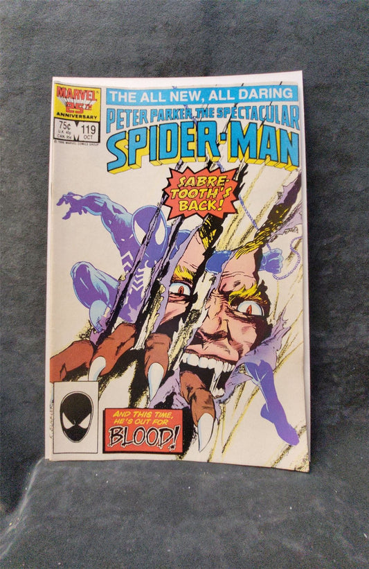 The Spectacular Spider-Man #119 Direct Edition 1986 marvel Comic Book