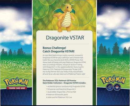 Pokemon GO Dragonite VStar Premier Deck Holder