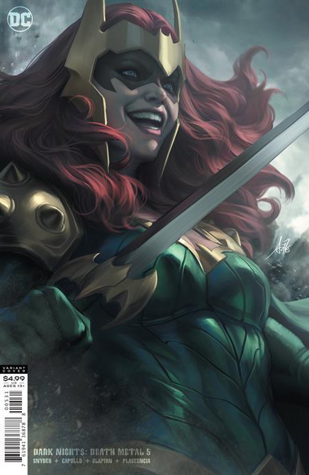 Dark Nights Death Metal #5 (of 7) Cvr C Stanley Artgerm Lau Kull Var DC Comics Comic Book