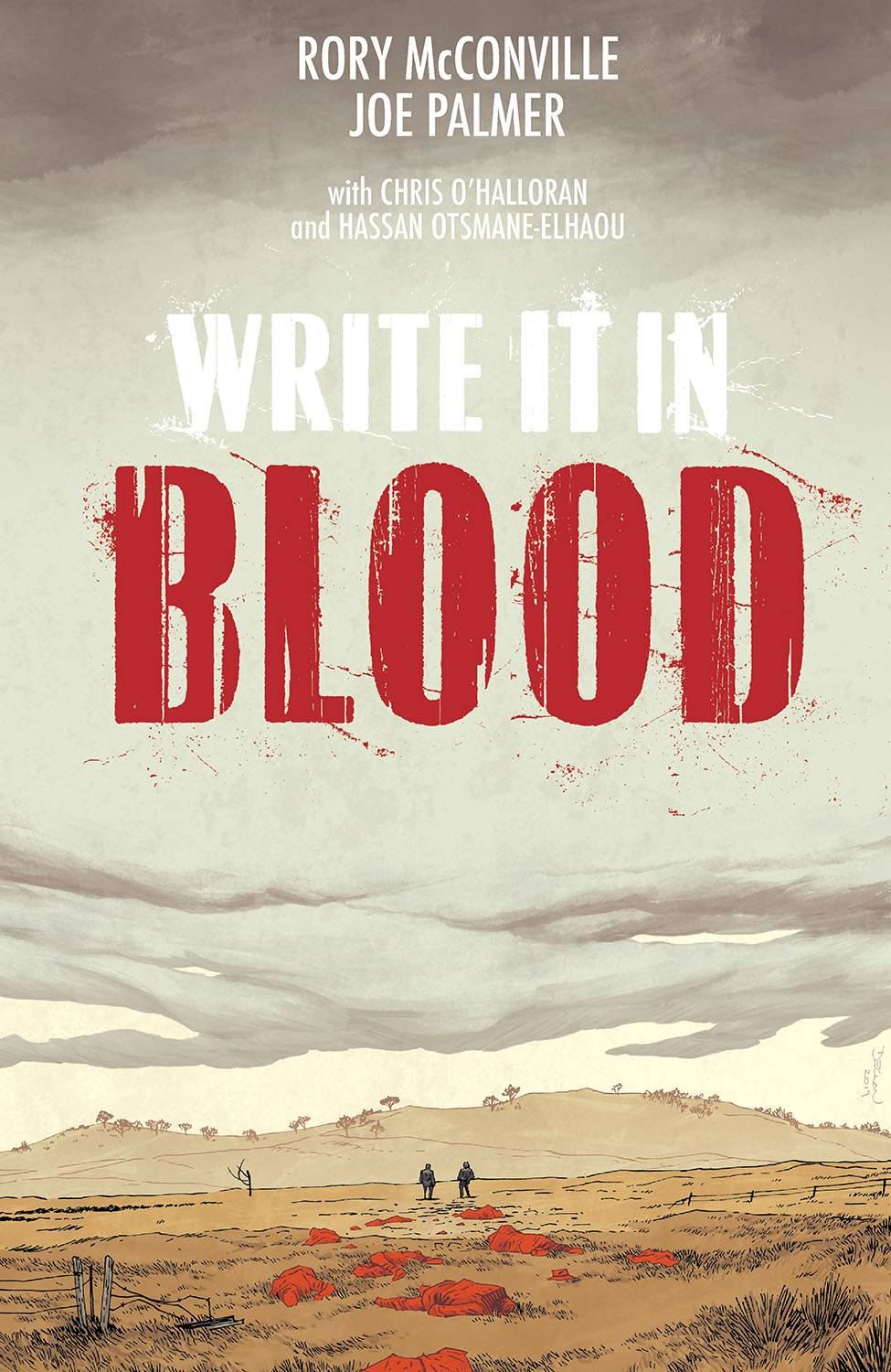 Write It In Blood Tp (mr) Image Comics Comic Book