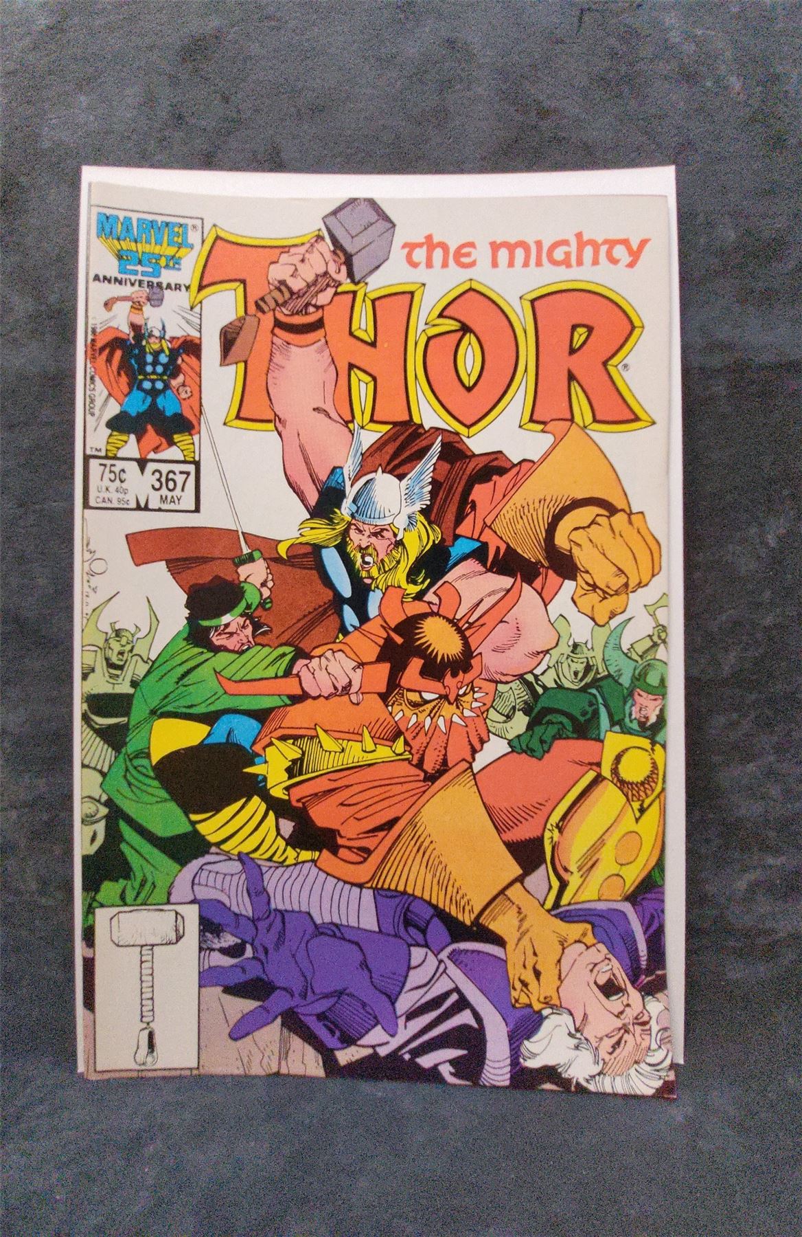 Thor #367 Direct Edition 1986 marvel Comic Book