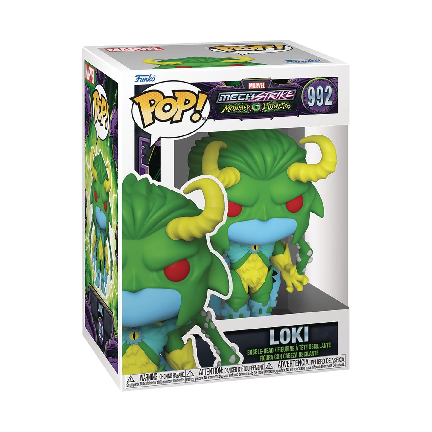 Pop Marvel Monster Hunters Loki Vin Fig