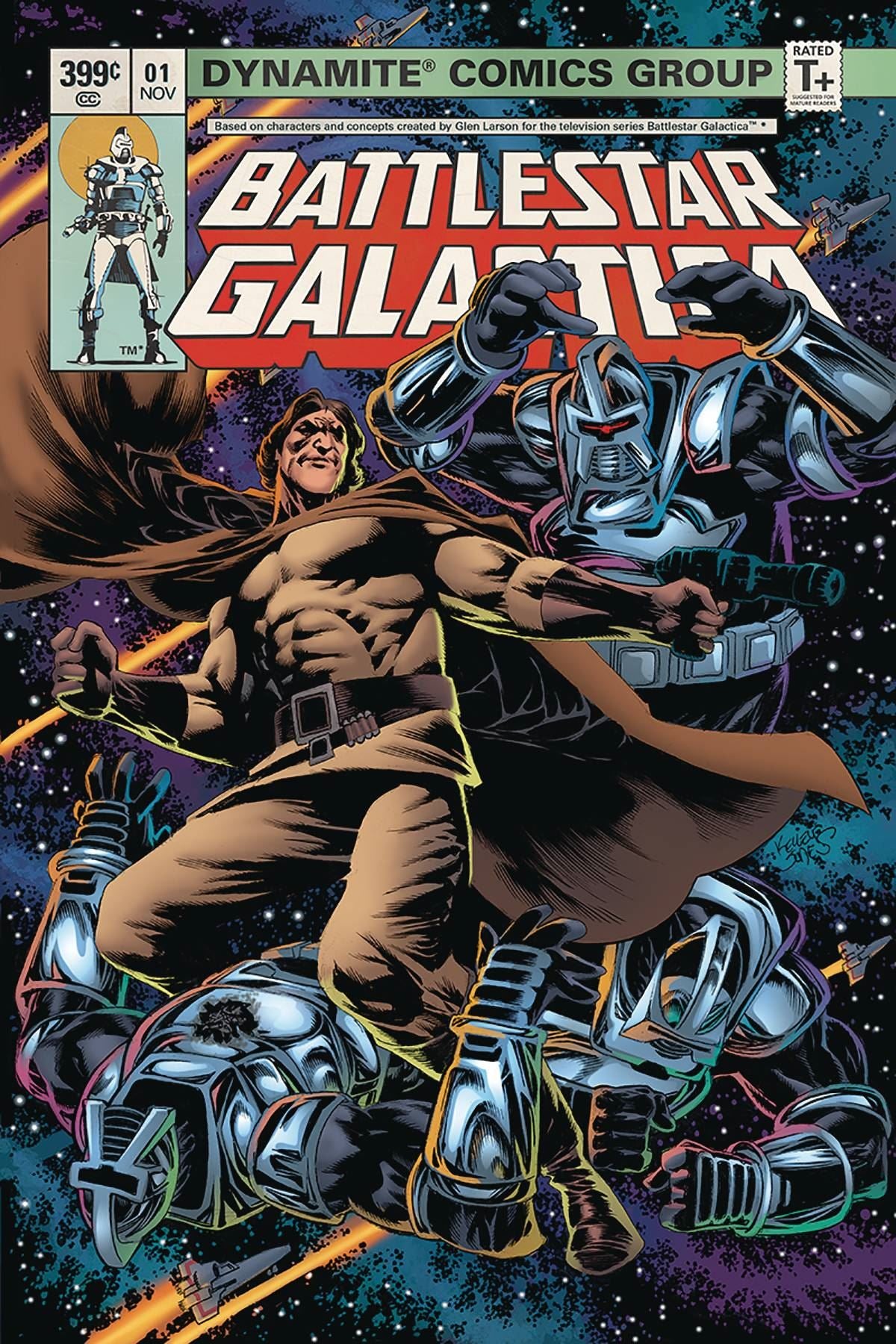 Battlestar Galactica Classic #1 (Cvr A Jones) D. E. Comic Book