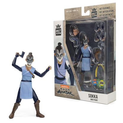 Sdcc 2022 Bst Axn Avatar Lab Sokka War Paint Px 5in Action Figure