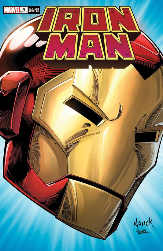 Iron Man #4 Nauck Headshot Var (Nauck Headshot Var) Marvel Comics Comic Book 2020