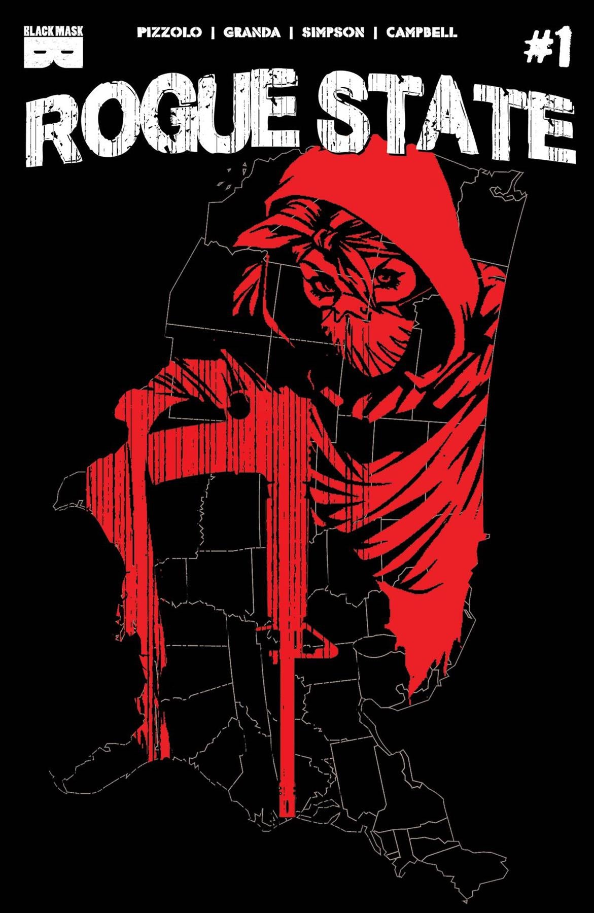 Rogue State #1 Cvr A Granda (mr) Black Mask Studios Entertainme Comic Book