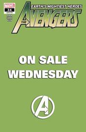 Avengers #34 Wednesday Var Marvel Comics Comic Book