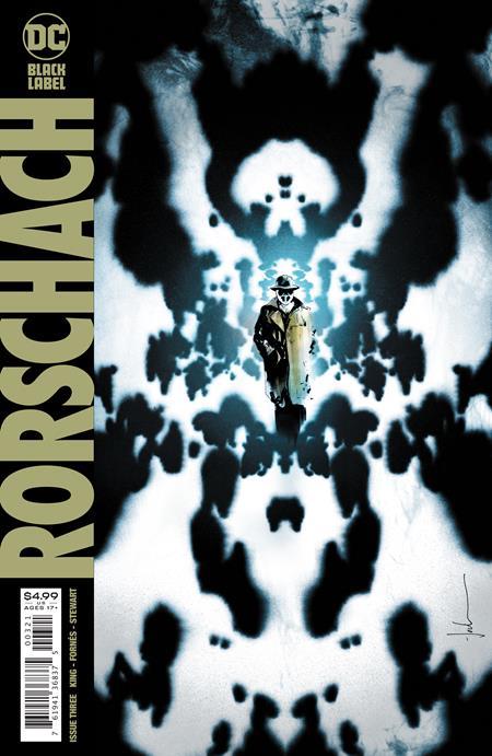 Rorschach #3 (of 12) Cvr B Jock Var (mr) DC Comics Comic Book