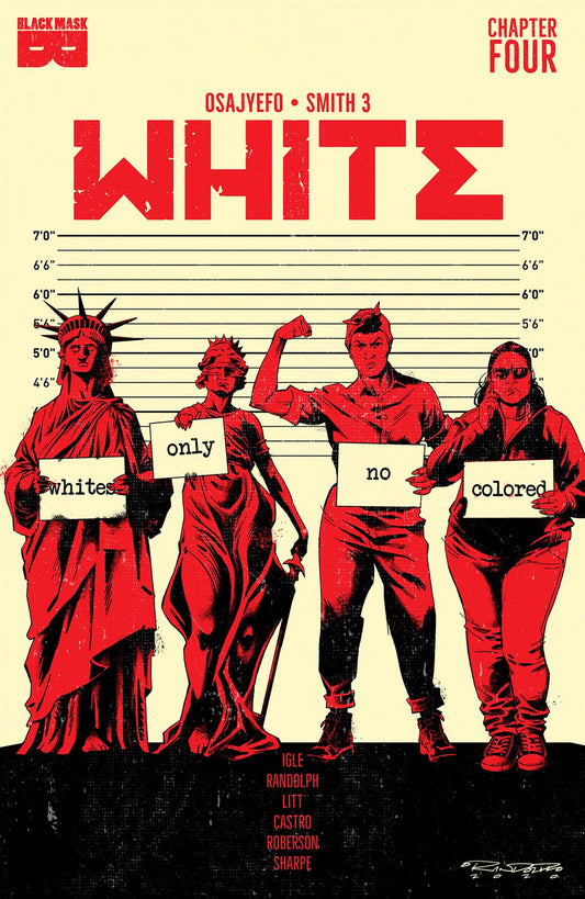 White #4 2nd Ptg (mr) Black Mask Comics Comic Book