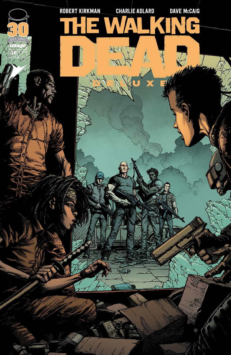 Walking Dead Dlx #38 Cvr A Finch & Mccaig (mr) Image Comics Comic Book