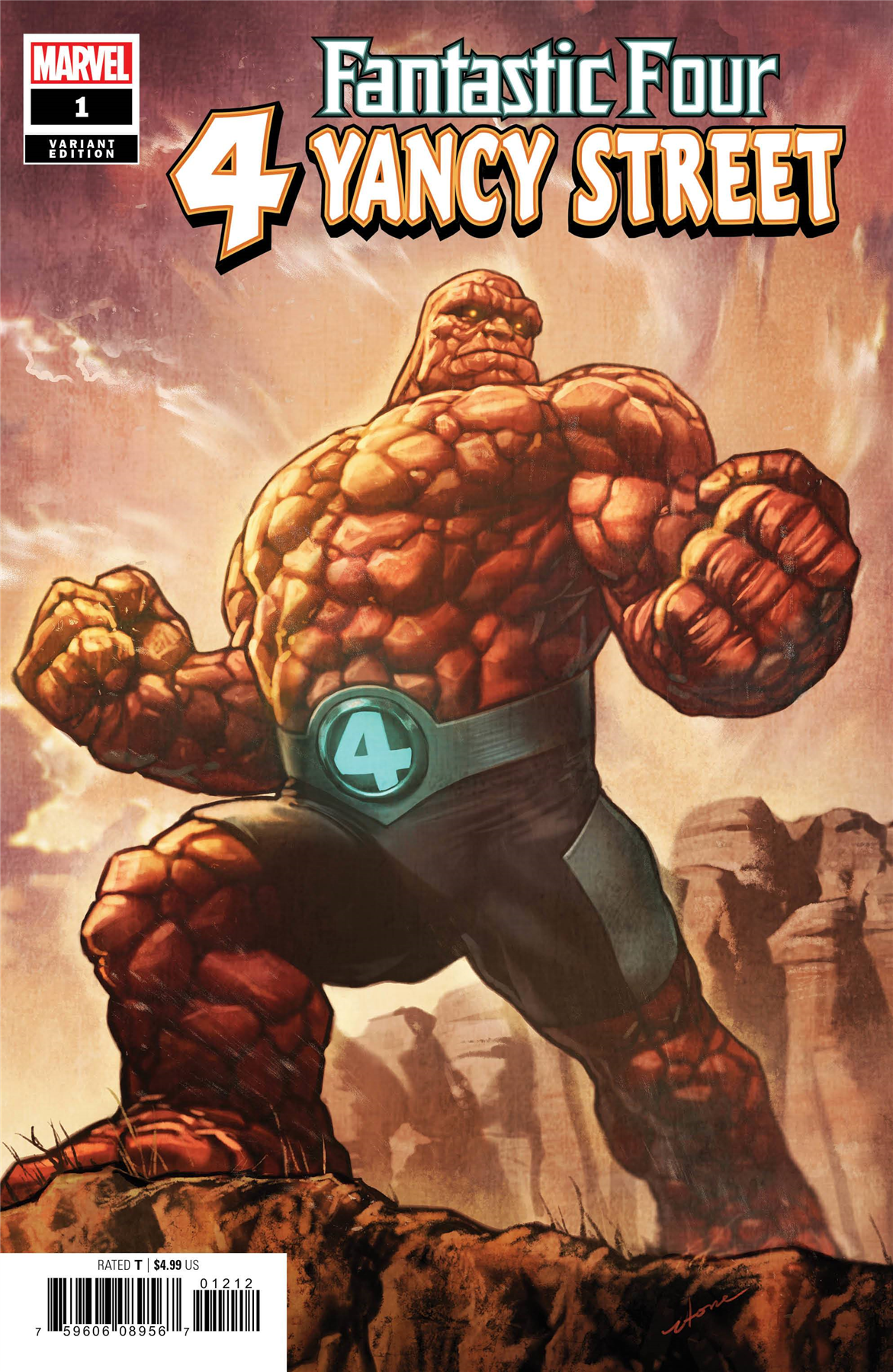 Fantastic Four 4 Yancy Street #1 (Stonehouse Var) Marvel Comics Comic Book