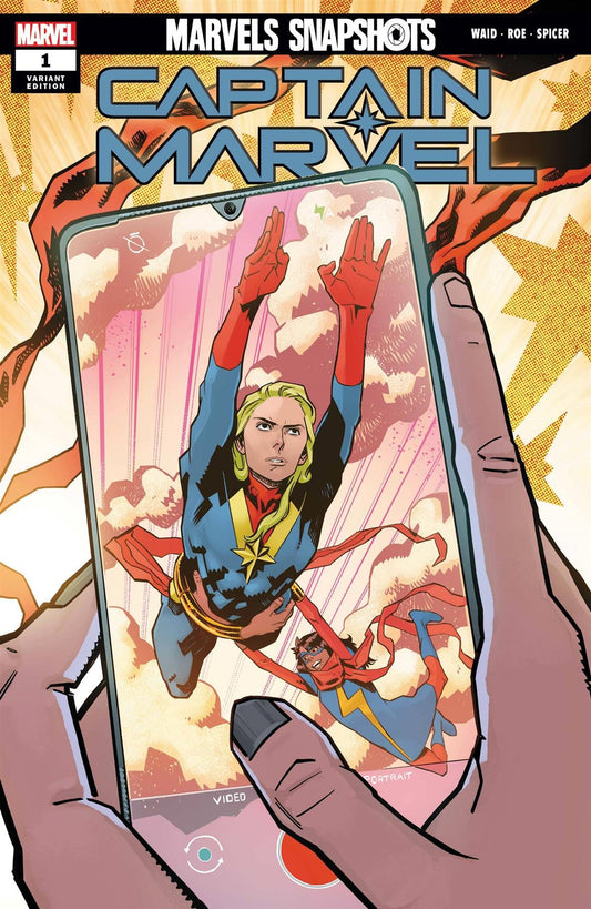 Captain Marvel Marvels Snapshots #1 Roe Var Marvel Comics Comic Book