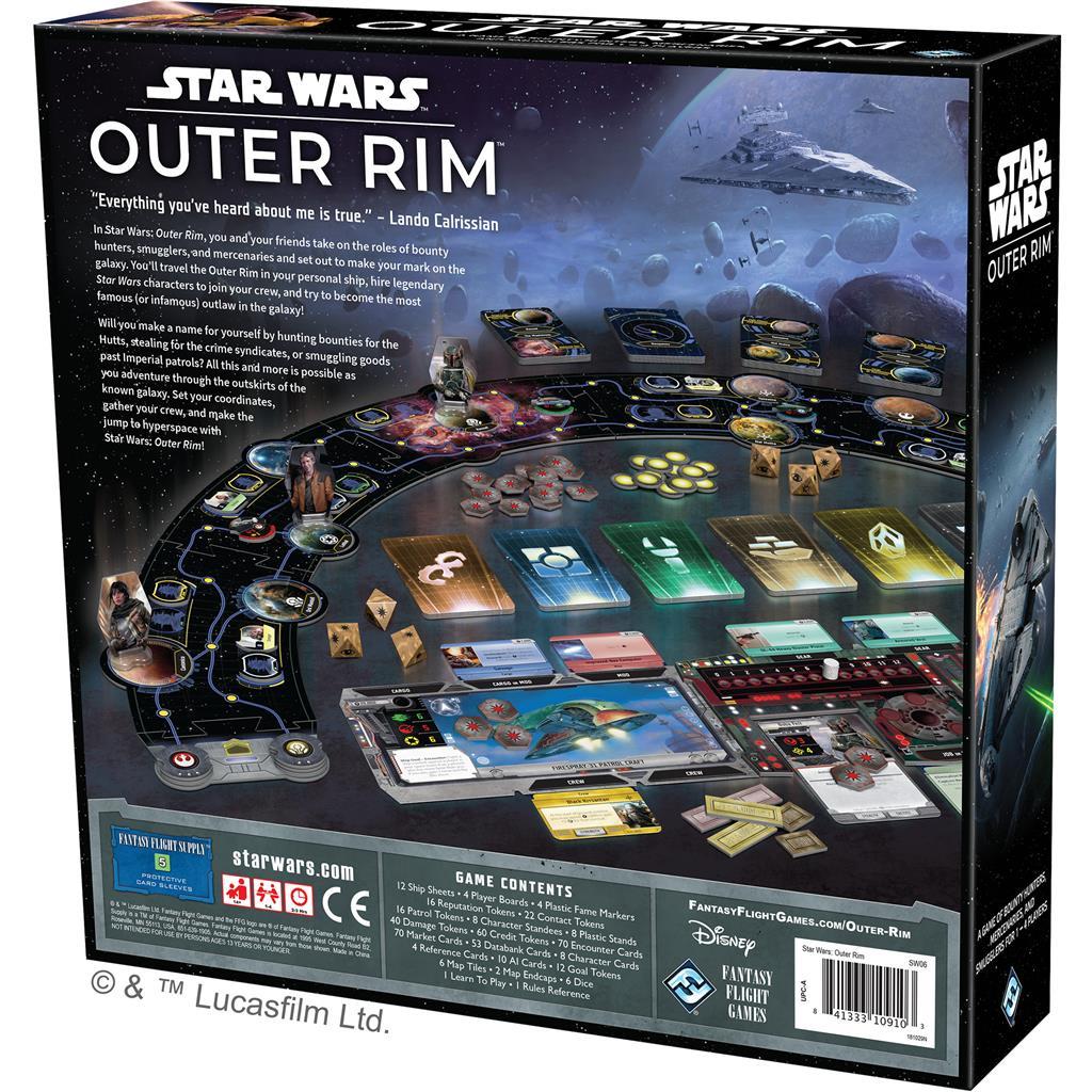 Star Wars Outer Rim Board Game by Fantasy Flight Games