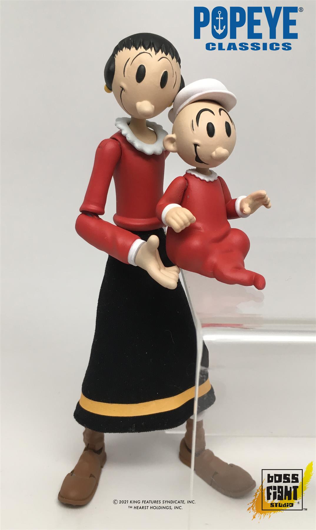 Popeye Classics Wv1 Olive Oyl 1/12 Scale Action Figure