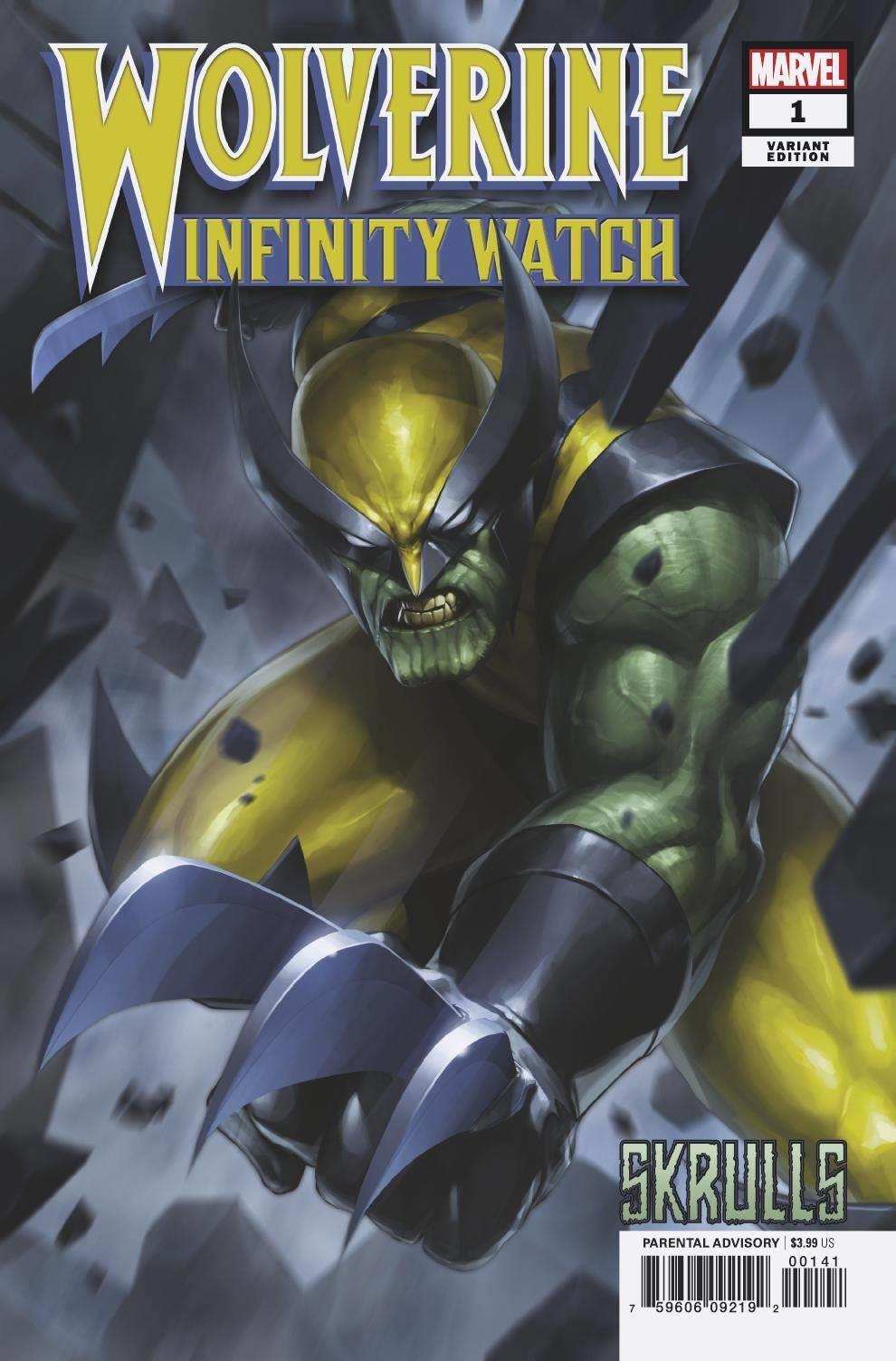 Wolverine Infinity Watch #1 (Jee Hyung Lee Skrulls Var) Marvel Comics Comic Book