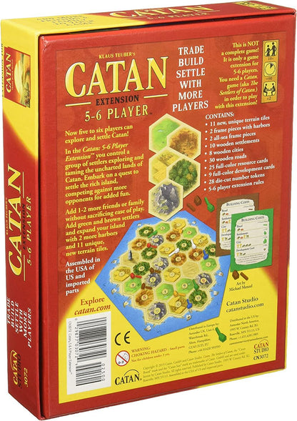 Catan Ext: 5-6 Player Board Game by Catan Studio
