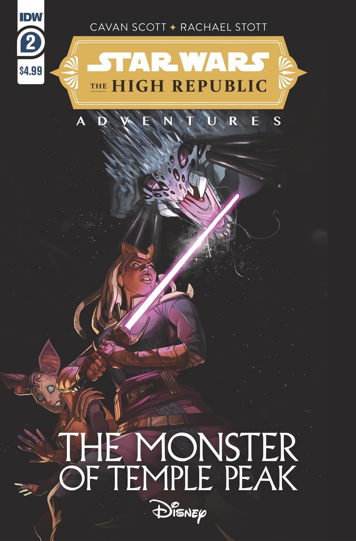Sw High Republic Adv Monster Temple Peak #2 (of 4) (c: 1-0-0 Idw Publishing Comic Book