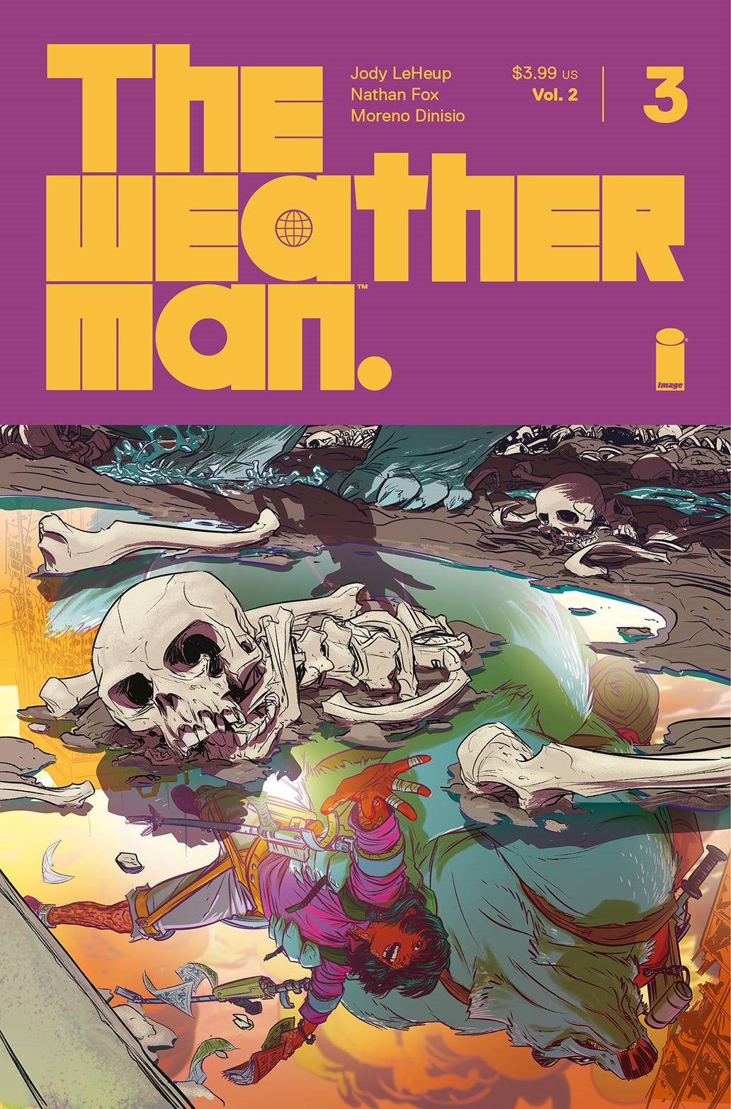 Weatherman Vol 2 #3 (Cvr A Fox) Image Comics Comic Book