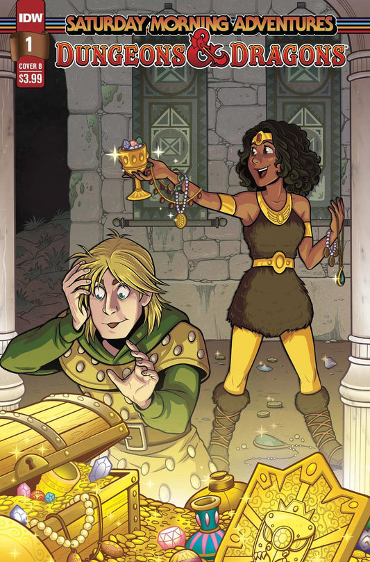 Dungeons & Dragons Saturday Morning Adv #1 Cvr B Hickey Idw Publishing Comic Book