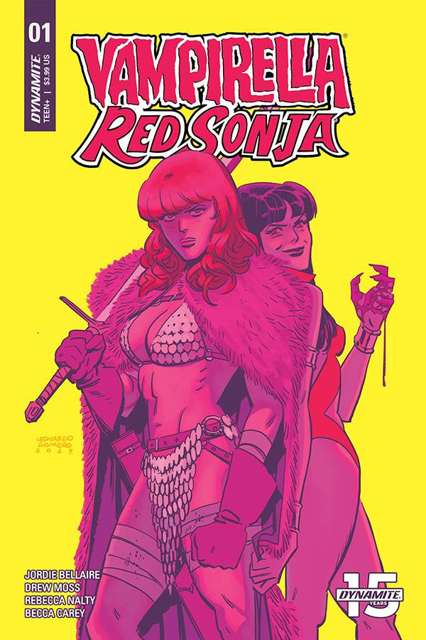 Vampirella Red Sonja #1 (Cvr D Romero & Bellaire) Dynamite Comic Book