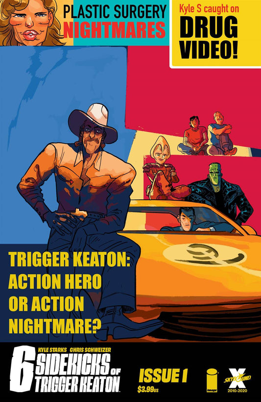 Six Sidekicks Of Trigger Keaton #1 Cvr B Henderson (mr) Image Comics Comic Book