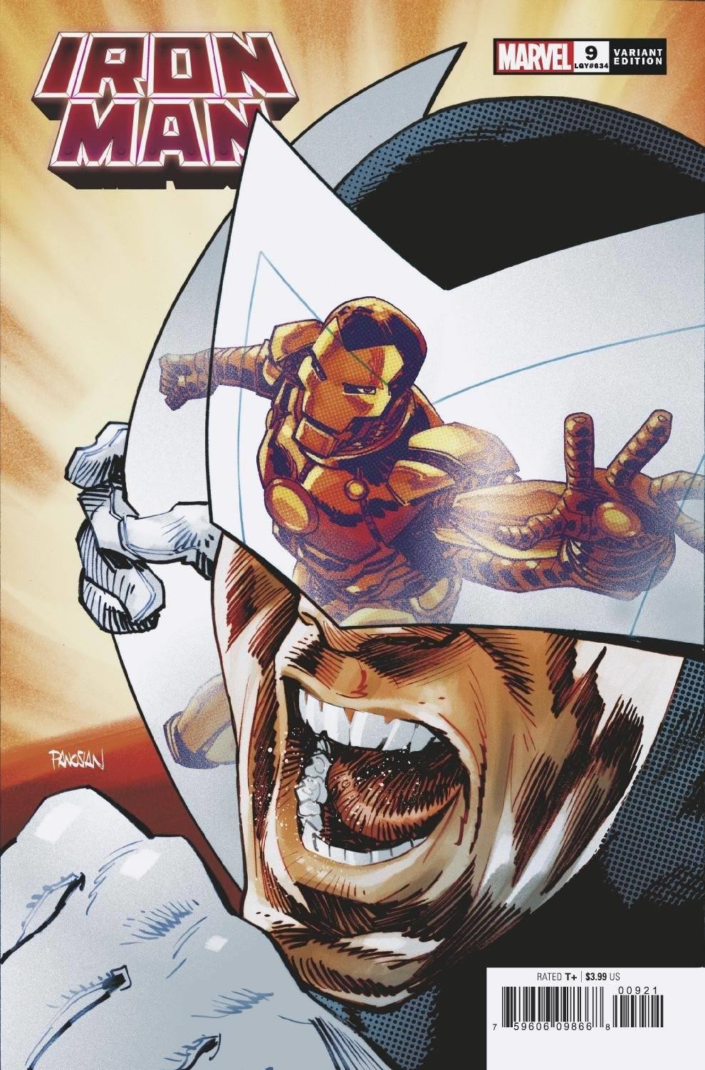Iron Man #9 Panosian Spider-man Villains Var Marvel Comics Comic Book