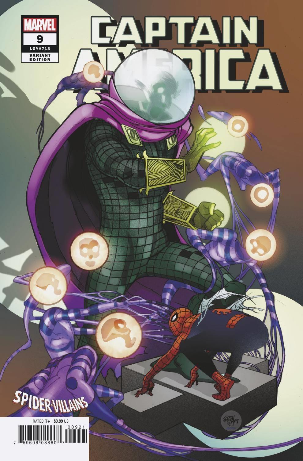 Captain America #9 (Ferry Spider-man Villains Var) Marvel Comics Comic Book