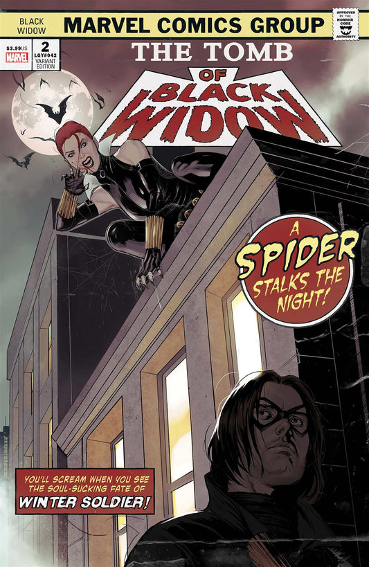 Black Widow #2 Swaby Tomb Black Widow Horror Var (Swaby Tomb Black Widow Horror Var) Marvel Comics Comic Book 2020