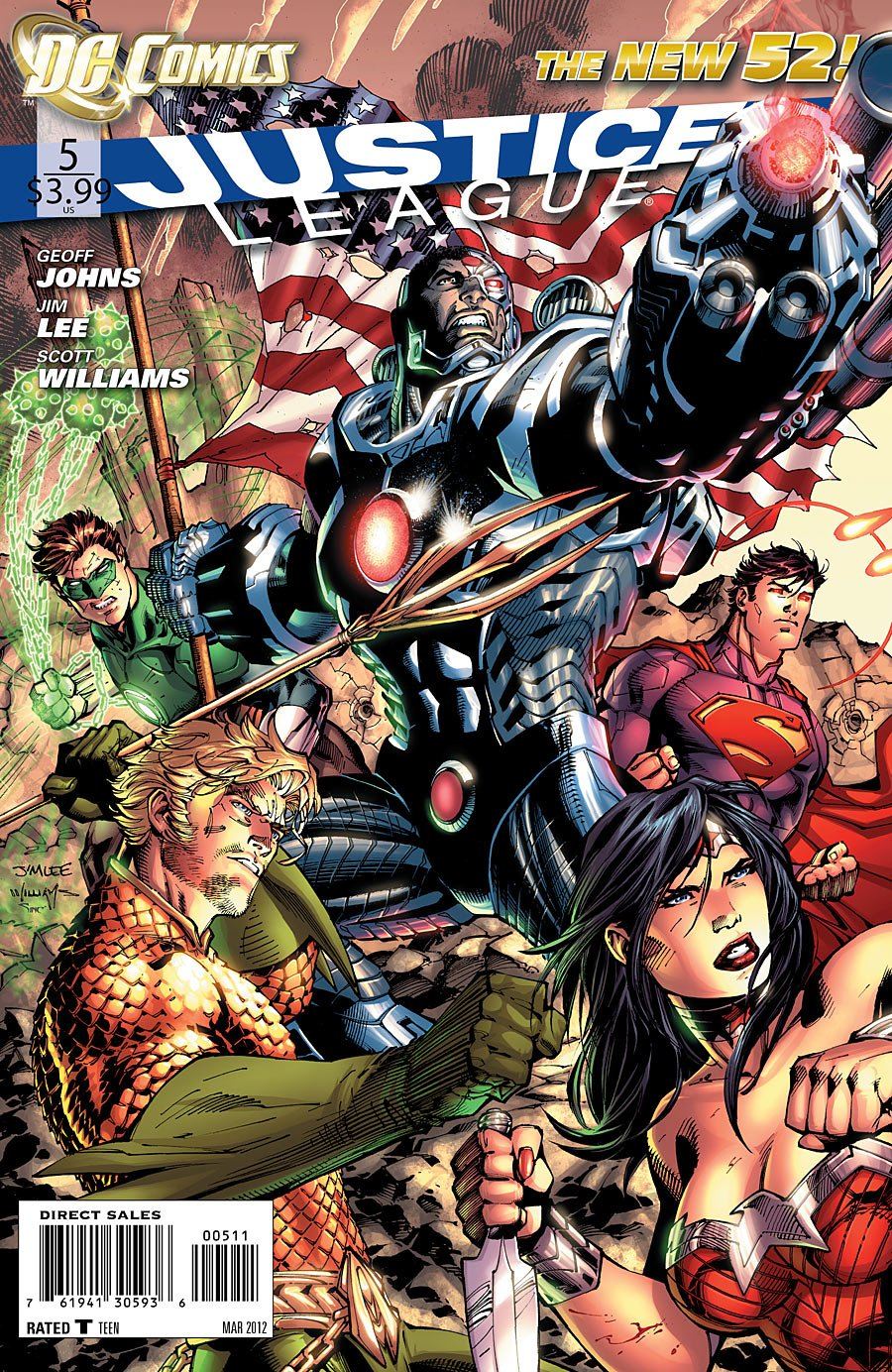 Justice League #5 DC Comics Comic Book