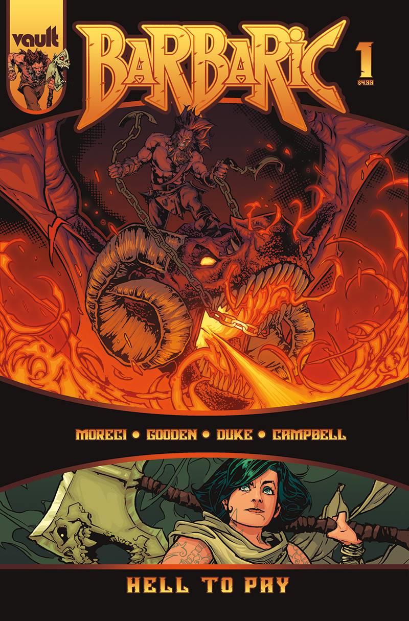 Barbaric Hell To Pay #1 Cvr A Gooden Vault Comics Comic Book