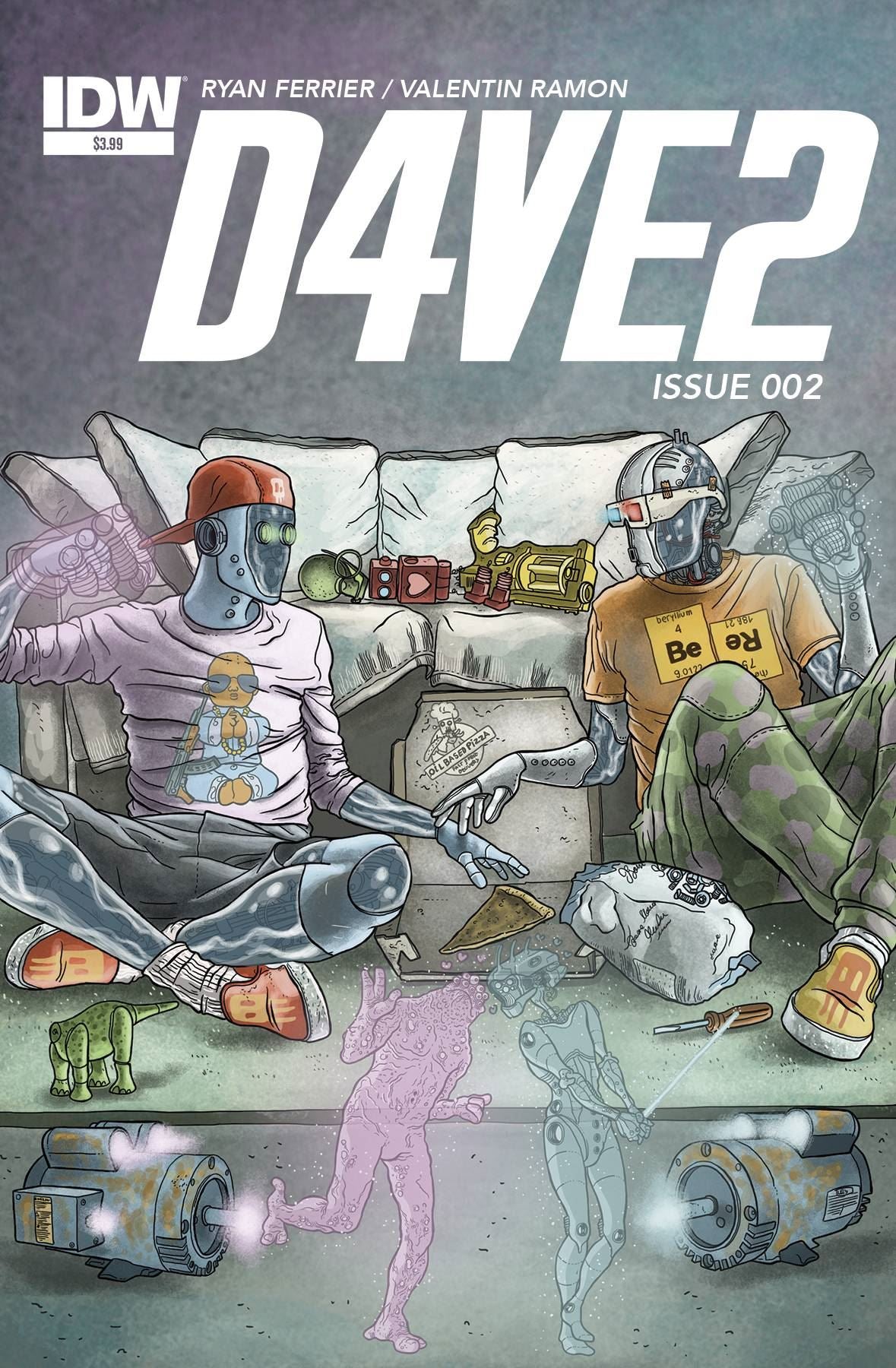 D4ve2 #2 Idw Publishing Comic Book