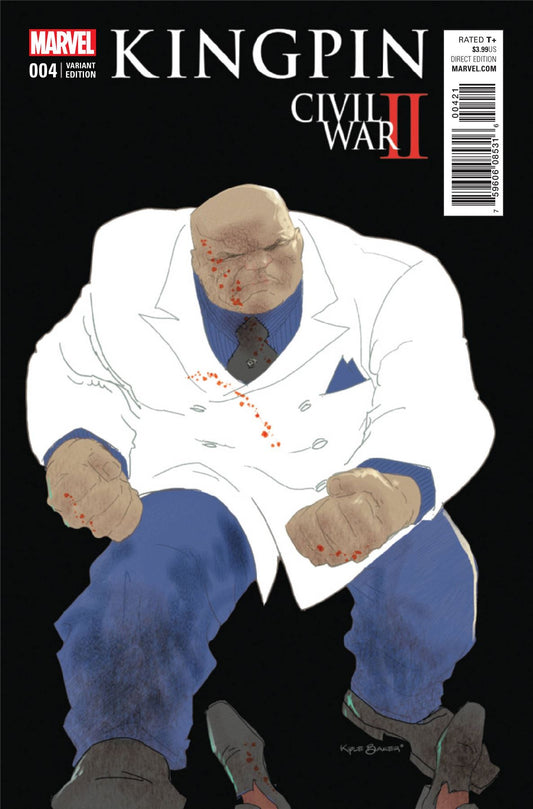 Civil War Ii Kingpin #4 (Baker Var) Marvel Comics Comic Book