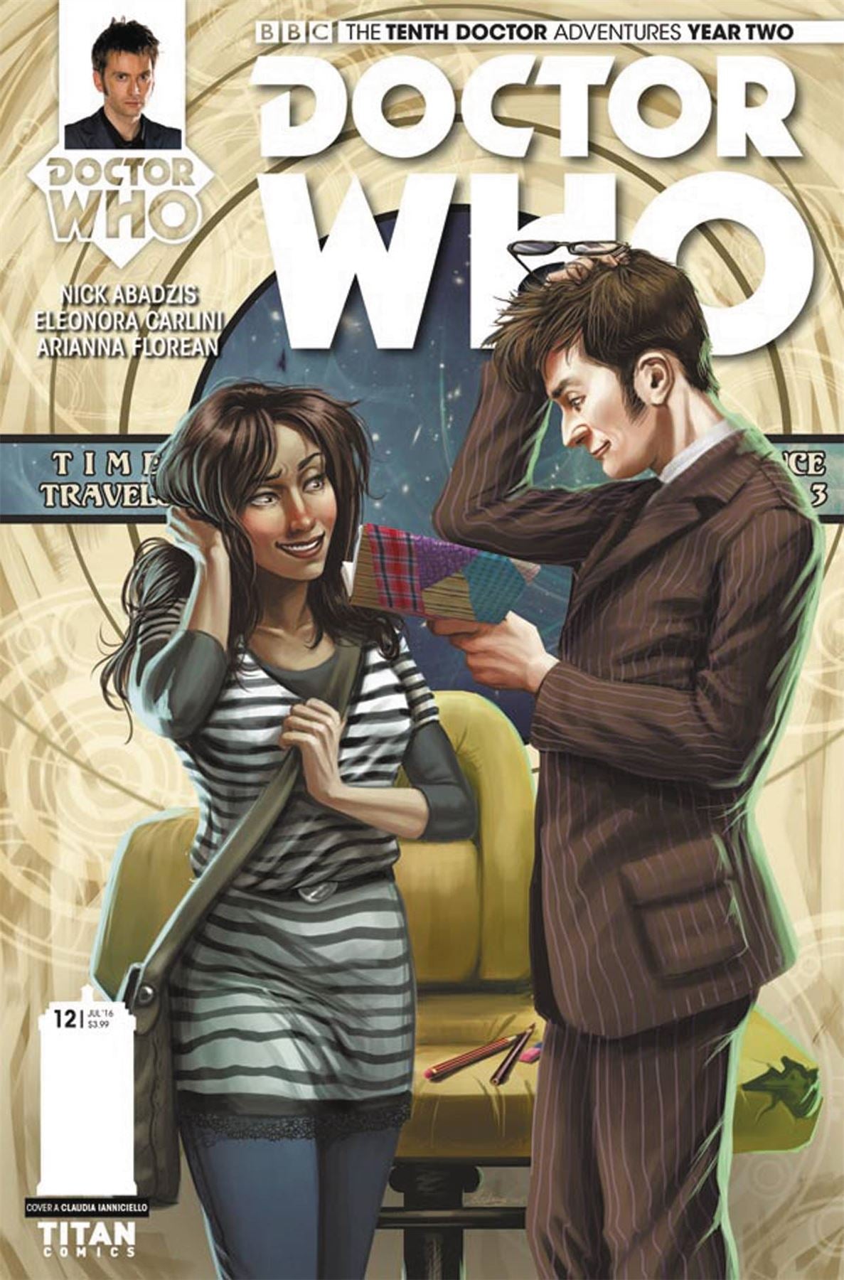 Doctor Who 10th Year Two #12 Cvr A Ianniciello (Cvr A Ianniciello) Titan Comics Comic Book