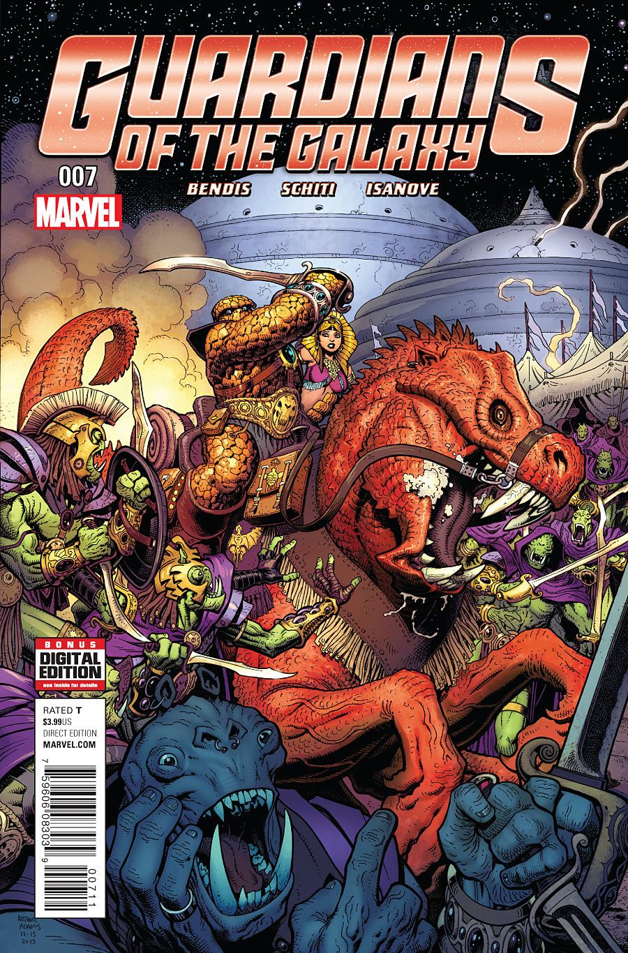 Guardians Of Galaxy #7 Marvel Comics Comic Book 2016