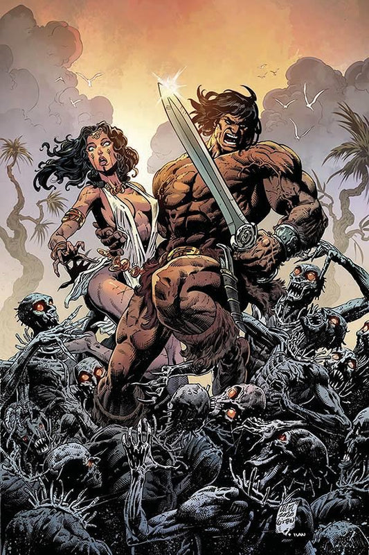 Cimmerian Iron Shadows In Moon #1 10 Copy Level Virgin Incv Ablaze Comic Book
