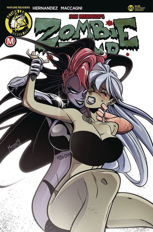 Zombie Tramp Ongoing #65 Cvr E Amalgama Cat Fight Var (Cvr E Amalgama Cat Fight Var) Action Lab - Danger Zone Comic Book