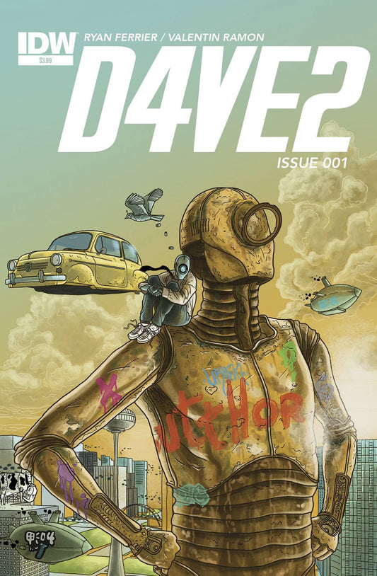 D4ve2 #1 () Idw Publishing Comic Book