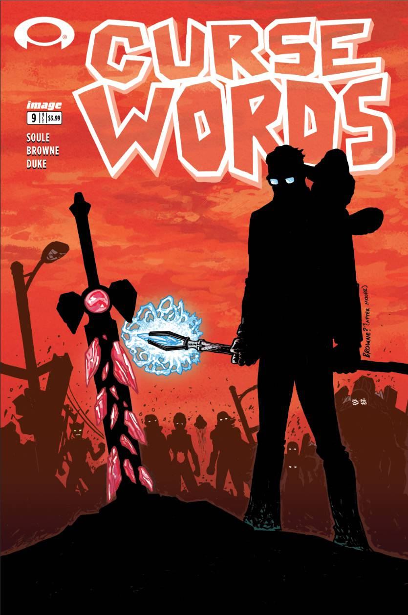Curse Words #9 Cvr C Walking Dead #6 Tribute Var (Cvr C Walking Dead #6 Tribute Var) Image Comics Comic Book